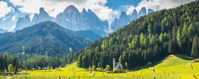 Dolomites, Italy, Val Di Funes
